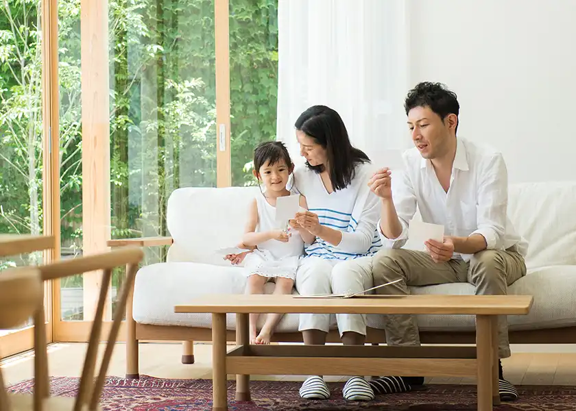 住む人の健康に配慮するイメージ